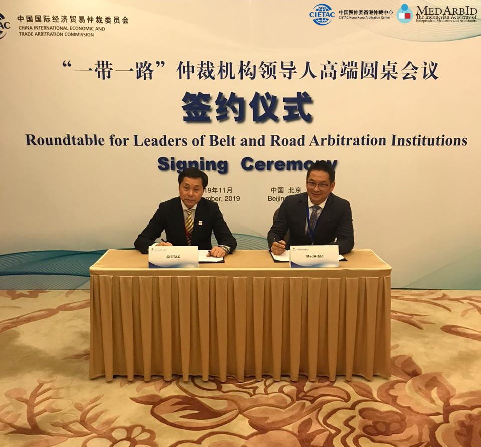 <p>MedArbId and CIETAC</p>
