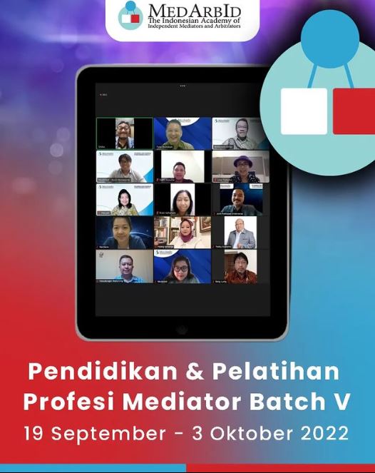 <p>Pendidikan & Pelatihan Profesi Mediator Batch V</p>
