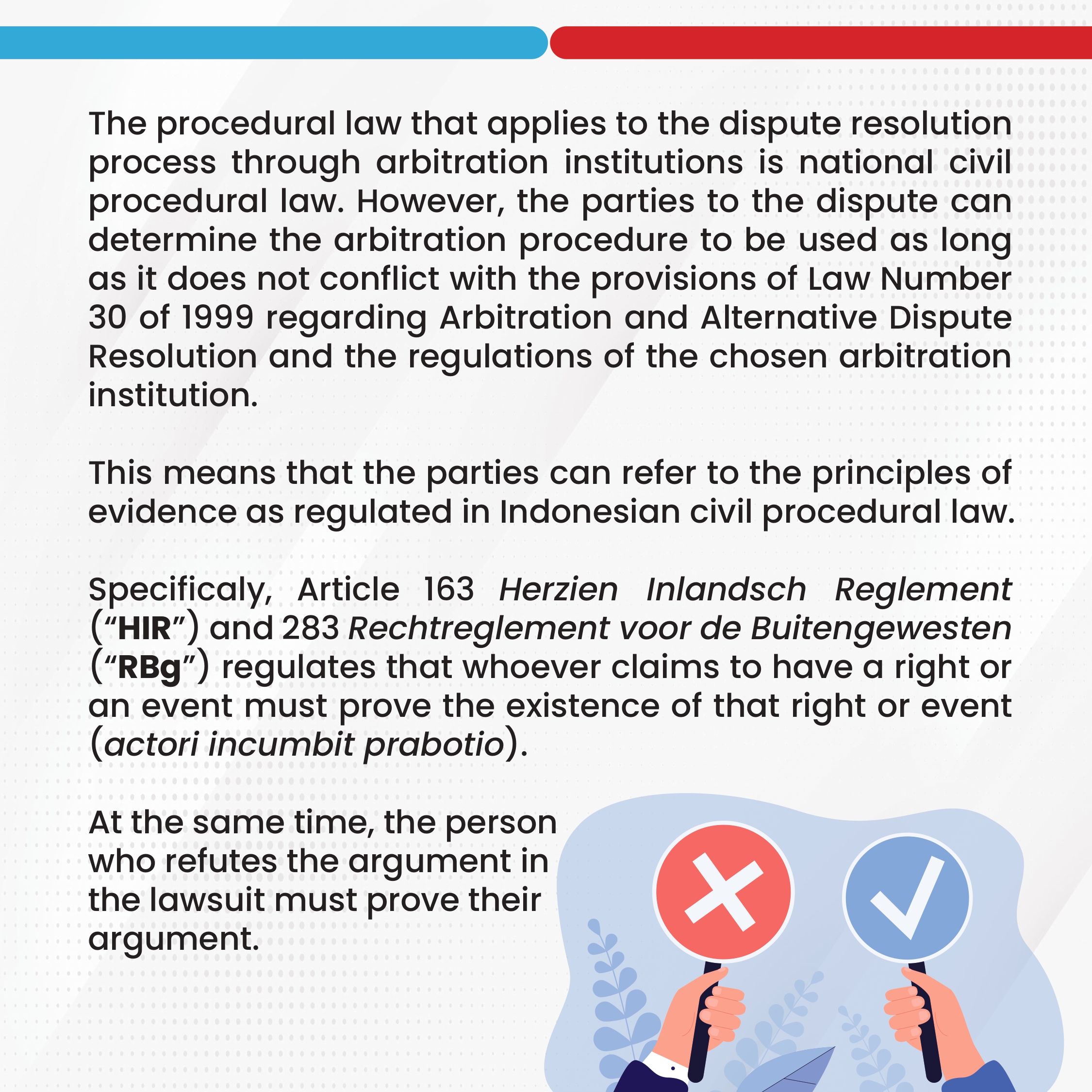 <p>Evidence in Arbitration Under the Arbitration Law</p>
