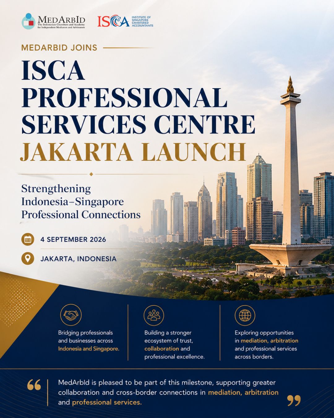 <p>ISCA Professional Services Centre Jakarta Launch</p>
